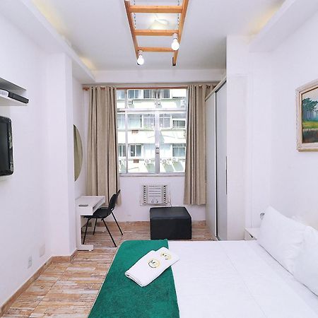 Studio Para 4 Pessoas Com Vista Mar Em Copacabana ريو دي جانيرو المظهر الخارجي الصورة