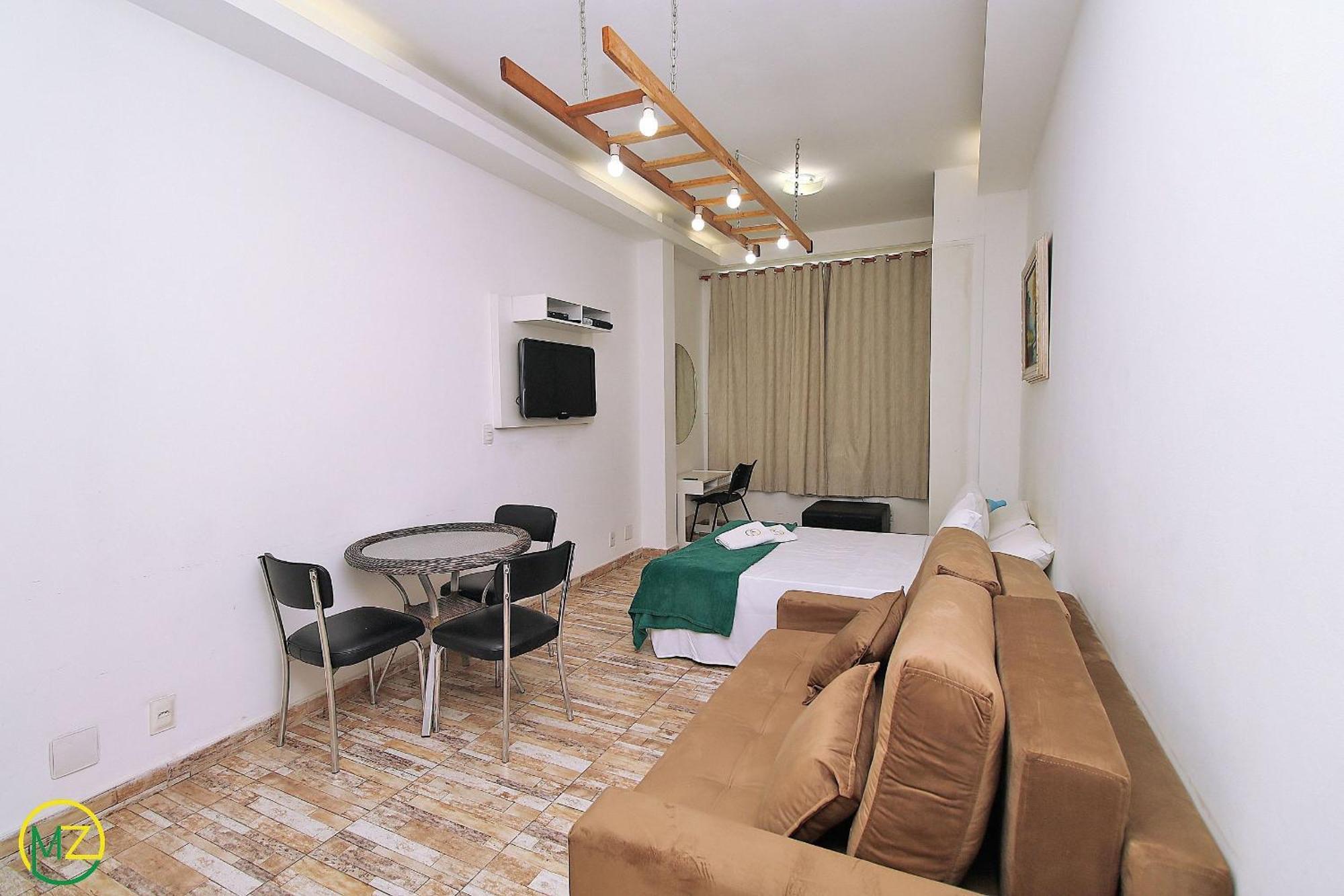 Studio Para 4 Pessoas Com Vista Mar Em Copacabana ريو دي جانيرو المظهر الخارجي الصورة